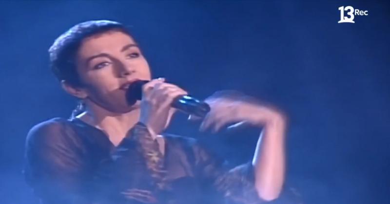 Los integrantes de Mecano en el programa Martes 13, 1992