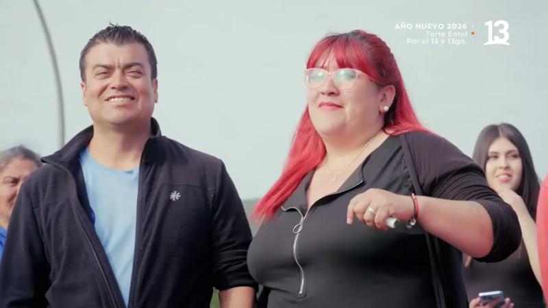 La historia de amor de Valeria y Rodrigo emocionó a Pancho Saavedra. Créditos: Canal 13