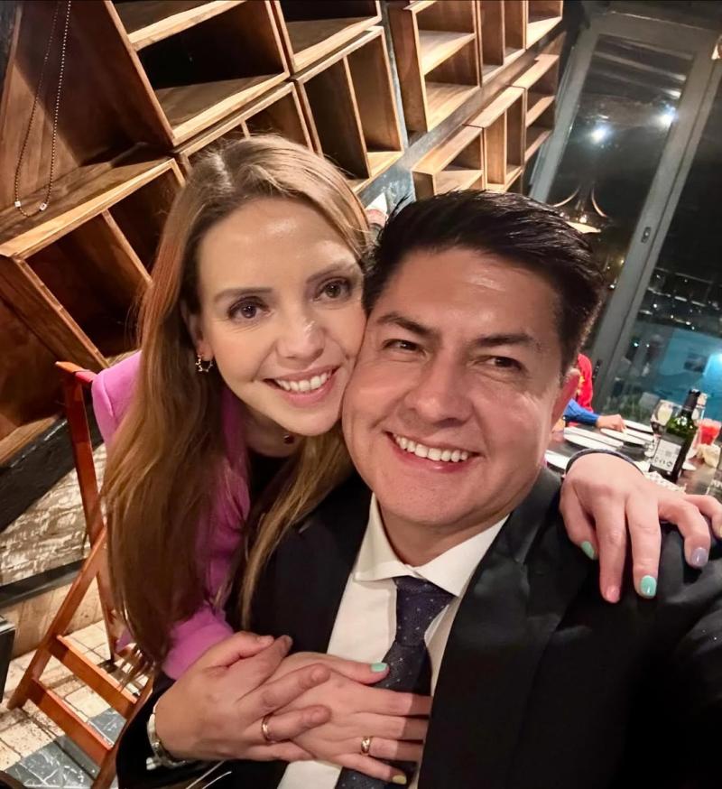 Camila Flores y Percy Marín