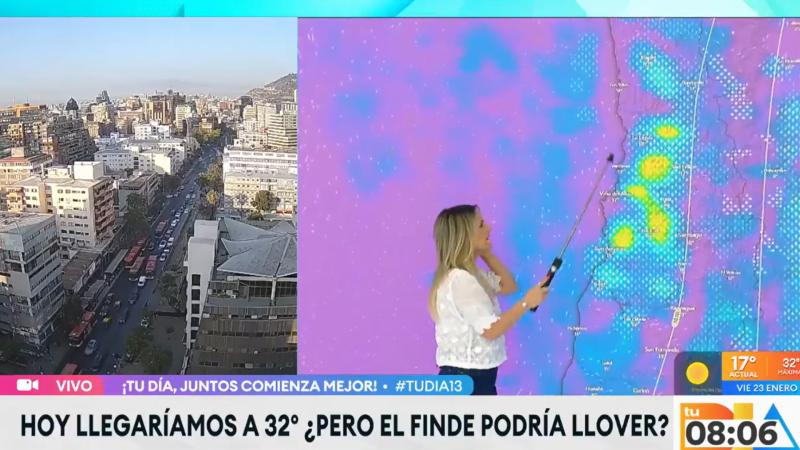 Michelle Adam en "Tu Día"