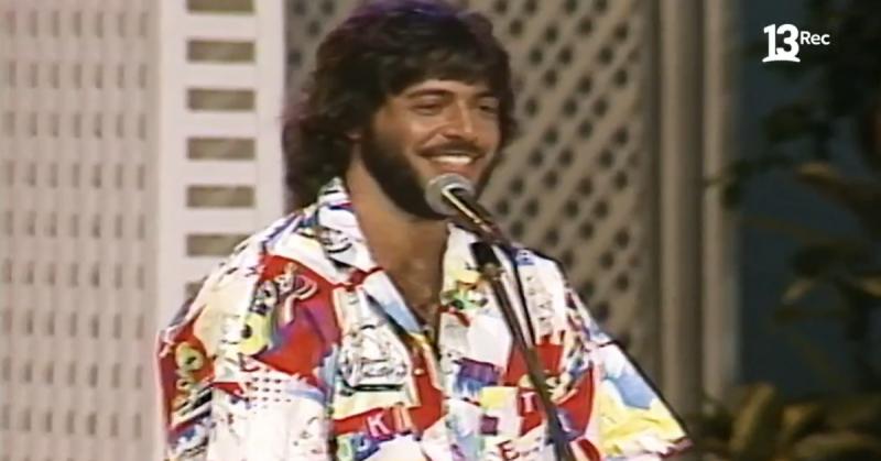 Miguelo presentándose en Sábados Gigantes, 1986