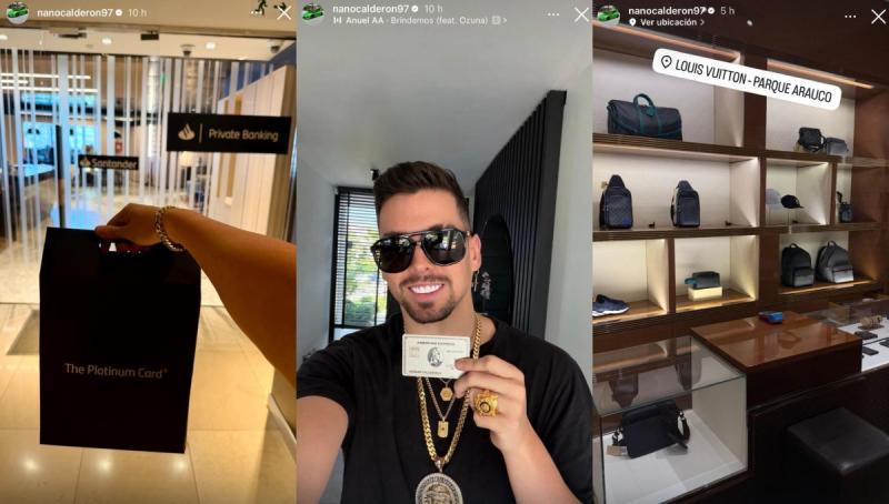 Cuál es la exclusiva tarjeta que obtuvo Nano Calderón | Instagram