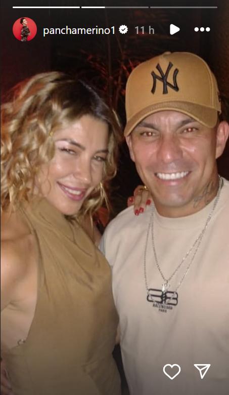 Pancha Merino y Gary Medel