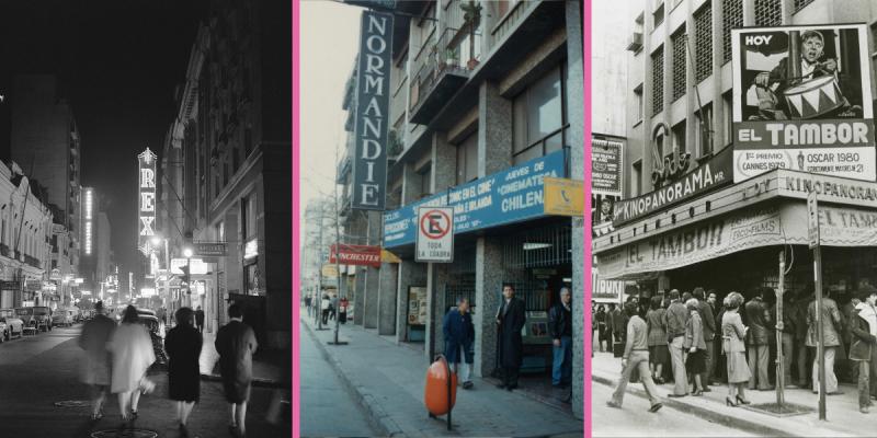 Imágenes de antiguos cines en Chile. Créditos: CCLM