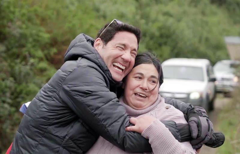 Pancho Saavedra en Lugares que hablan. Créditos: Canal 13