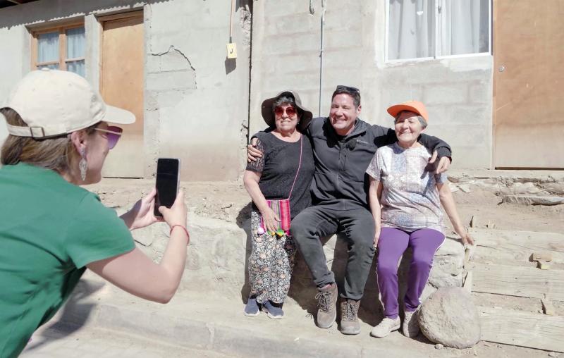 Pancho Saavedra en Lugares que hablan. Créditos: Canal 13