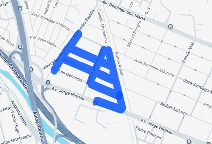 Corte de luz en Renca - Enel