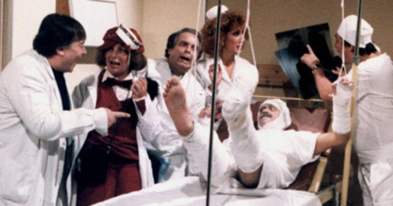 Servicio de Urgencia era un sketch del programa Sábados Gigantes