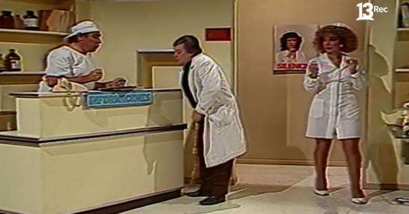 Servicio de Urgencia era un sketch del programa Sábados Gigantes