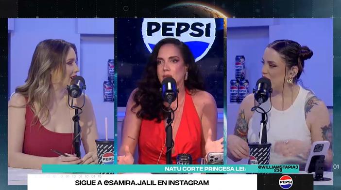 Samira Jalil en el react de Mundos Opuestos