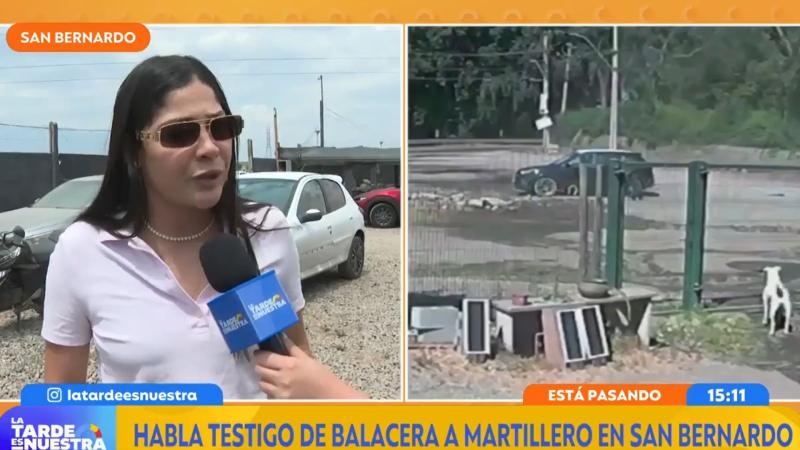 Testigo y compañera de trabajo del martillero público que sufrió asalto en San Bernardo