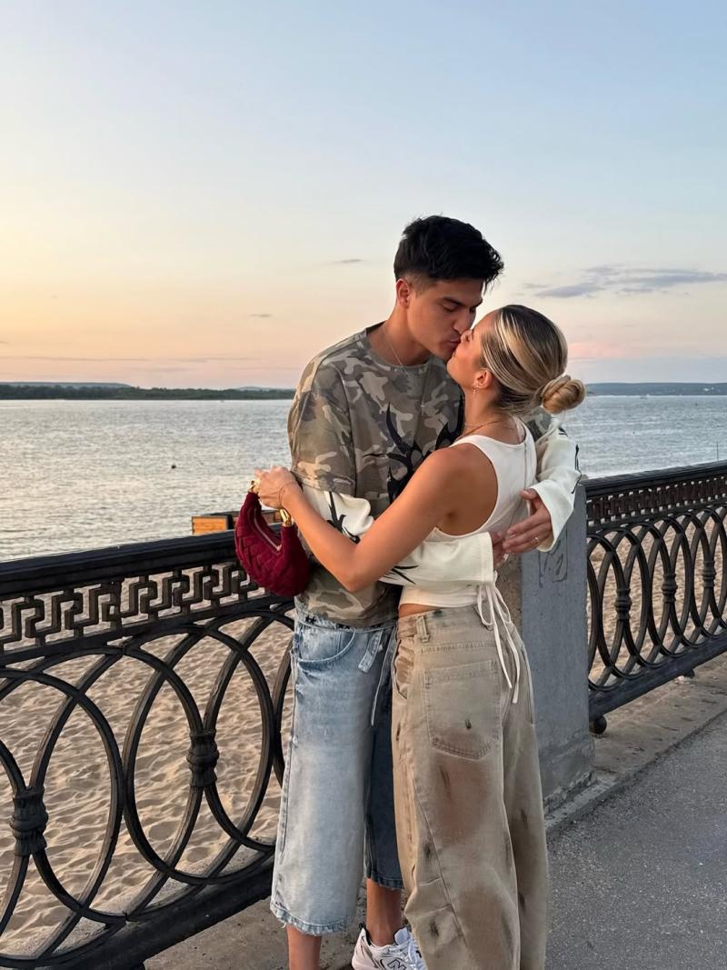 Giovanna Goglino junto a Thomas Galdames - Instagram