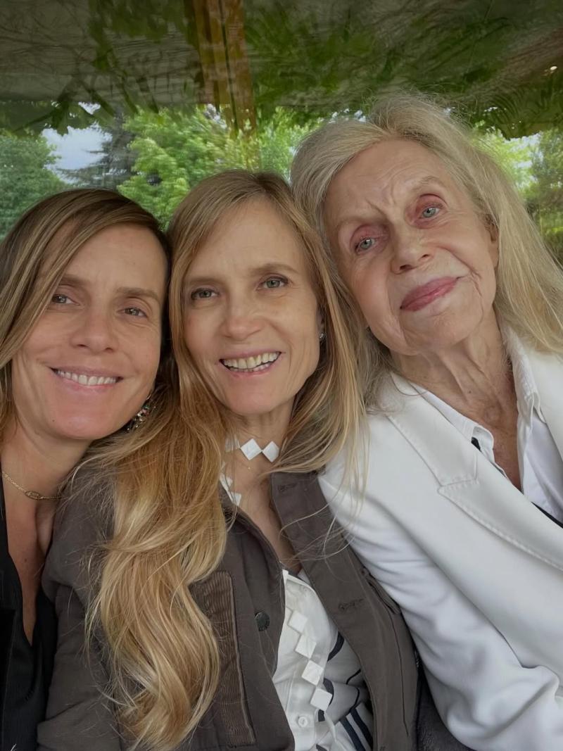 Diana Bolocco junto a su madre Rose Marie Fonck - Instagram