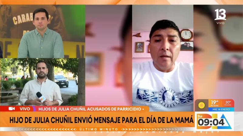 Video hijo de Julia Chuñil