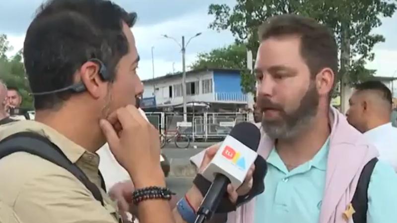 Venezolano se dirige a Chile tras ataque
