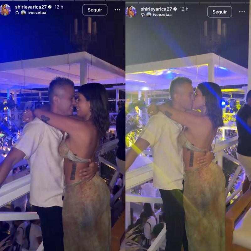 Shirley Arica y su nueva pareja | Instagram