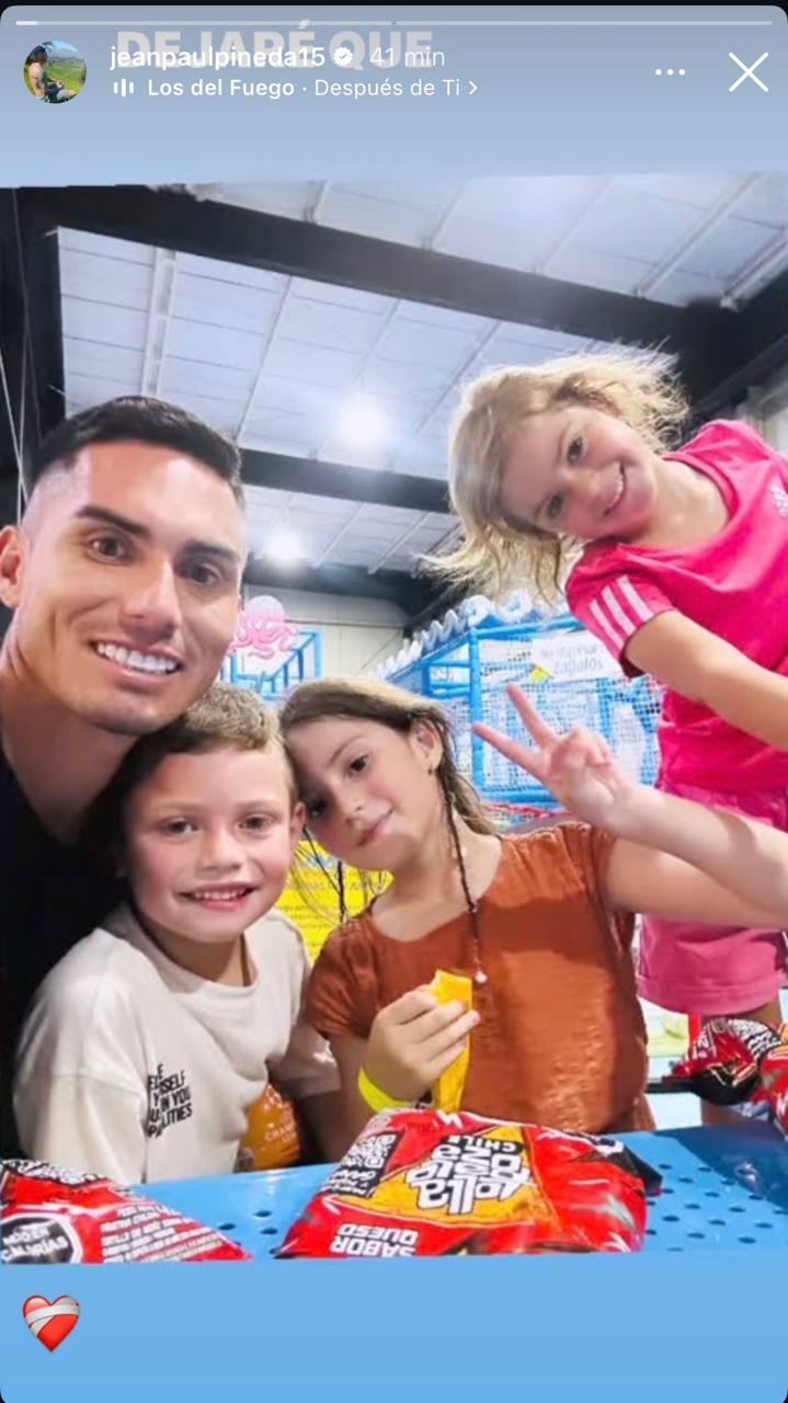 Historia de Jean Paul Pineda junto a sus hijos | Instagram