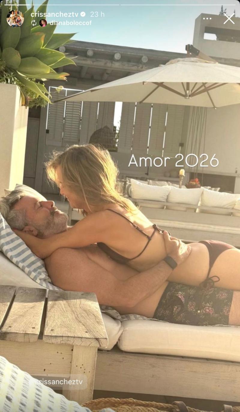 Diana Bolocco junto a Cristián Sánchez - Instagram