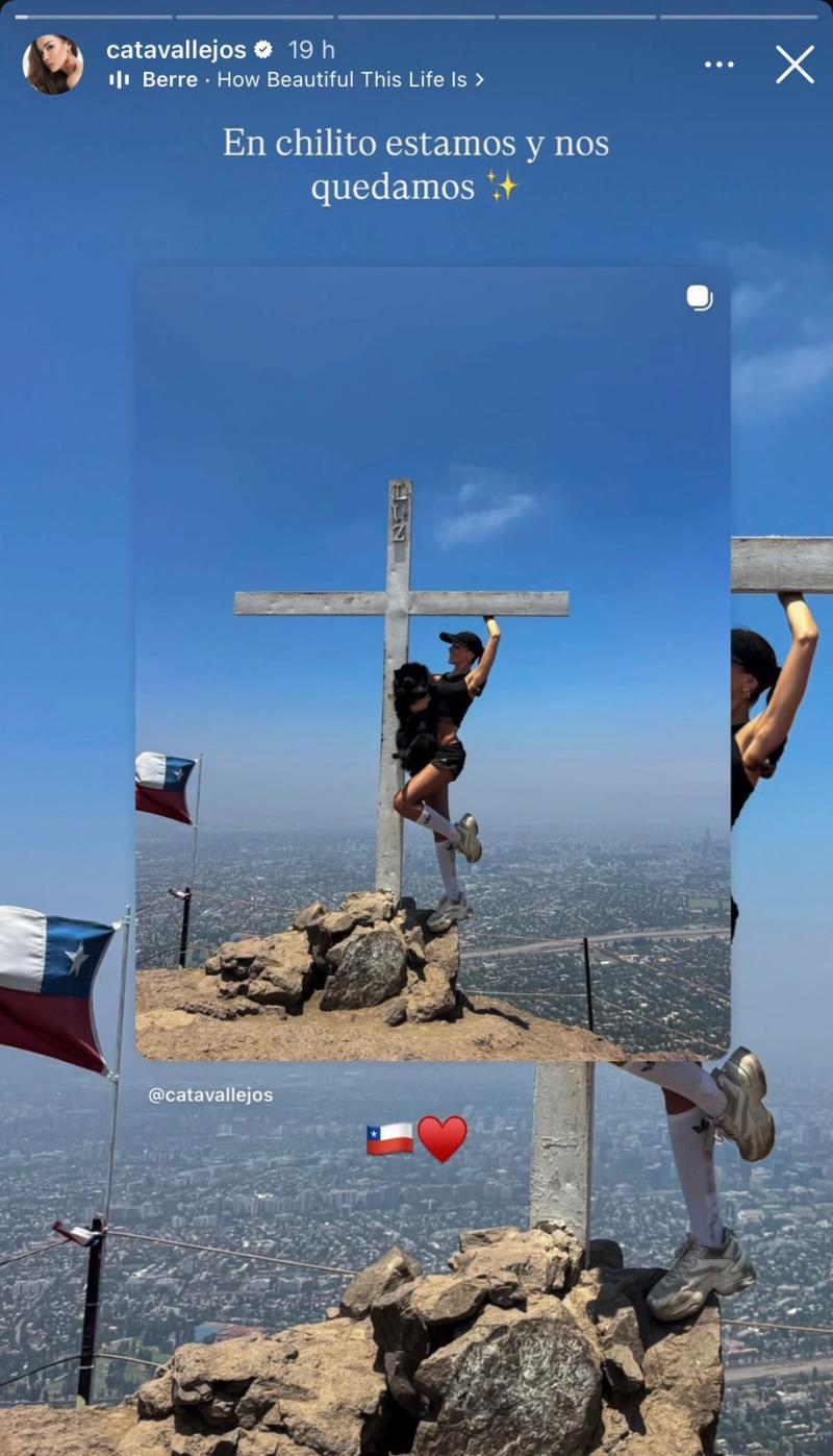 Cata Vallejos sorprende con confesión en medio de supuesto quiebre amoroso - Instagram