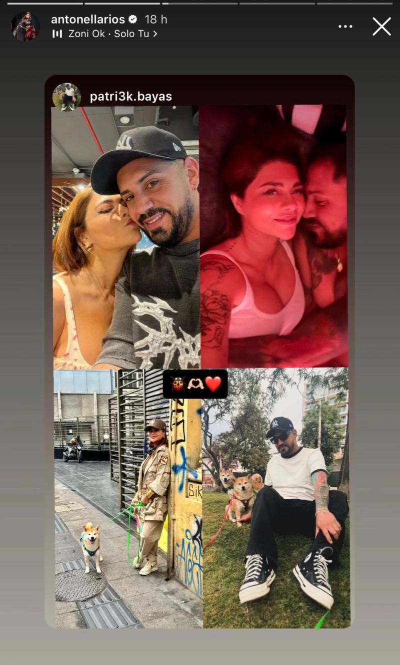 La romántica foto que compartió Antonella Ríos con desconocido galán - Instagram