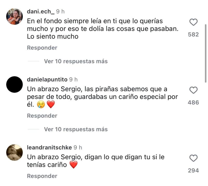 Comentarios en Post de Sergio Rojas | Instagram