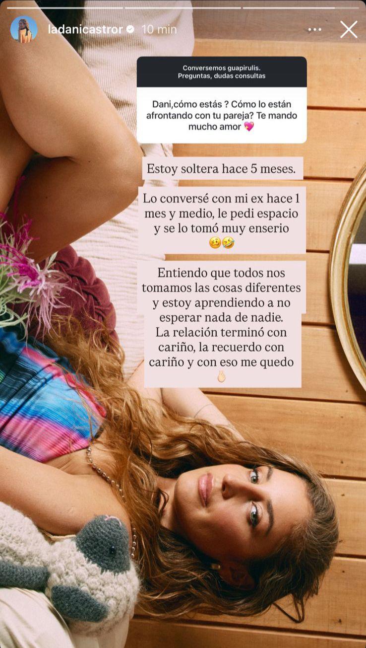 Historia de Daniela Castro | Instagram