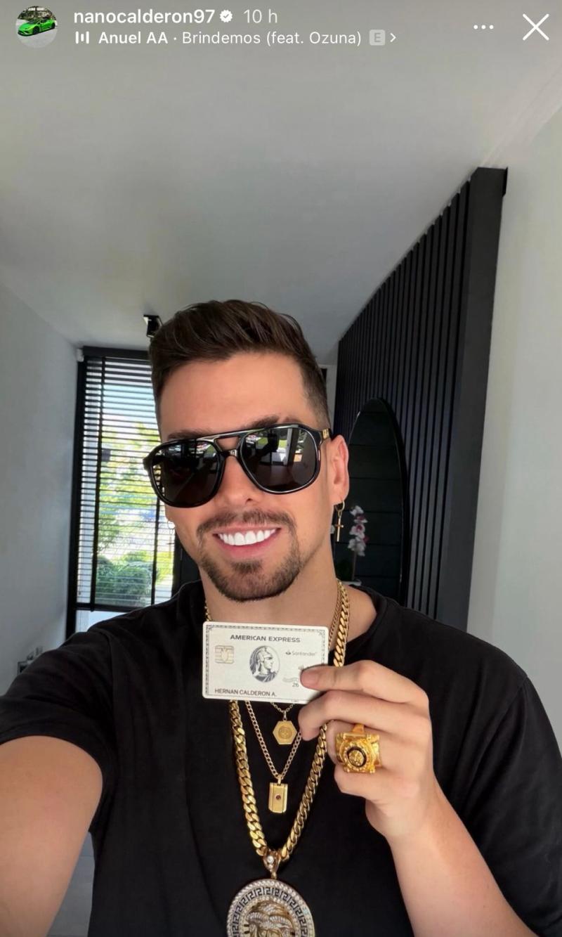 Historia de Nano Calderón | Instagram