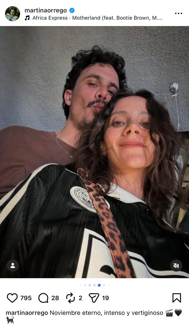 Martina Orrego y su nueva pareja | Instagram
