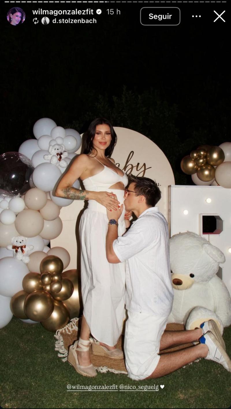 Wilma González y Nicolás Seguel | Instagram