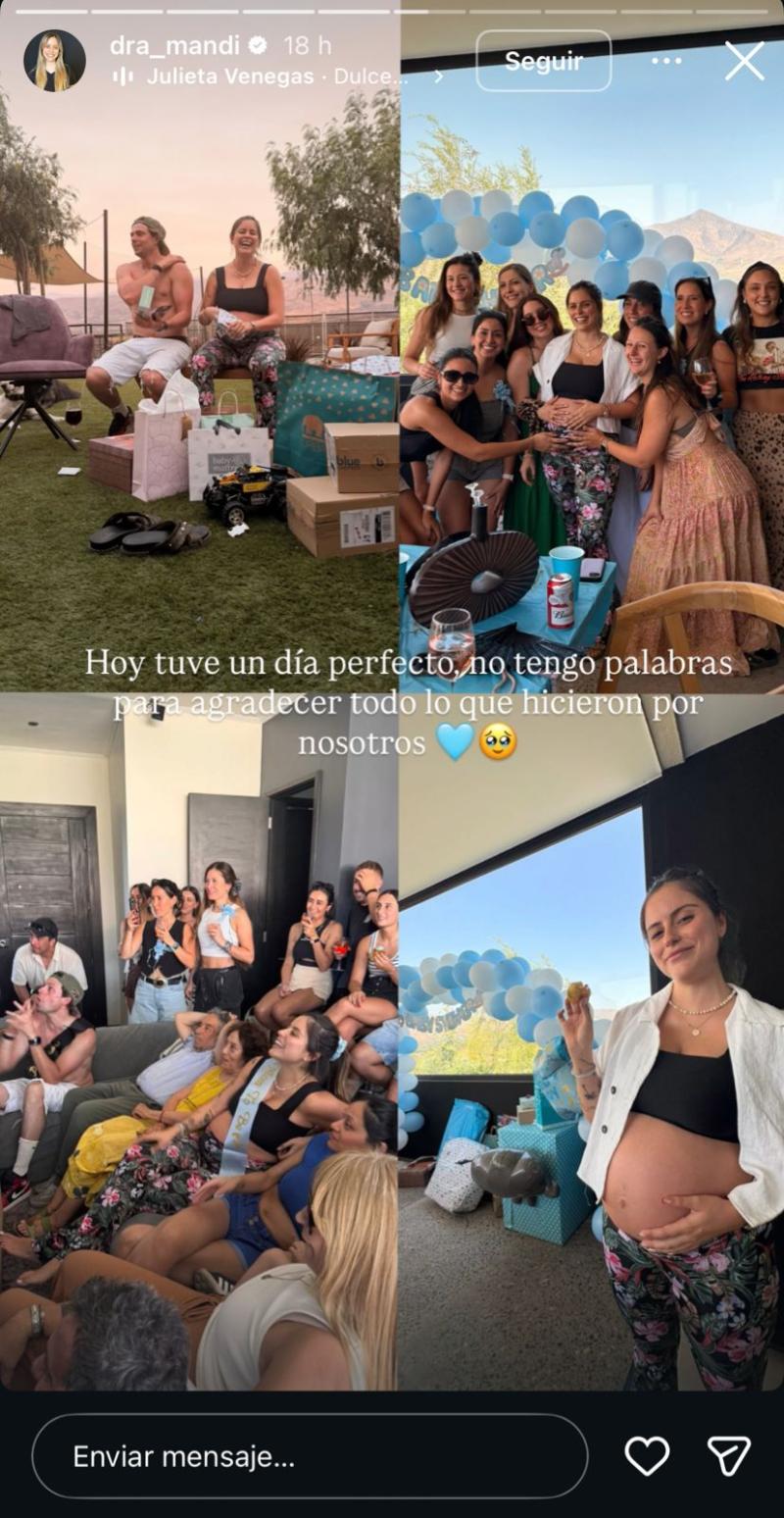 Registros del Baby Shower de Valentino | Instagram