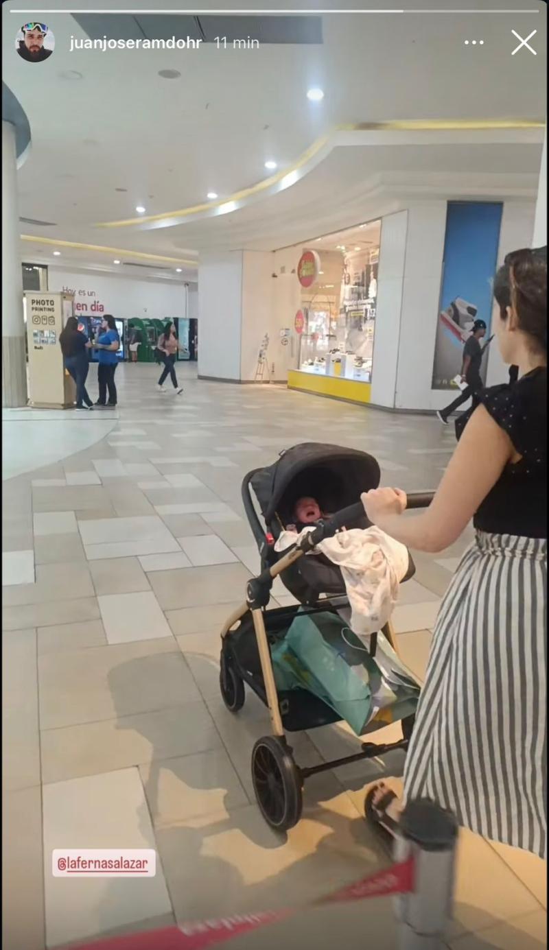 Juan José Ramdohr compartió registro de su hijo junto a Fernanda Salazar - Instagram
