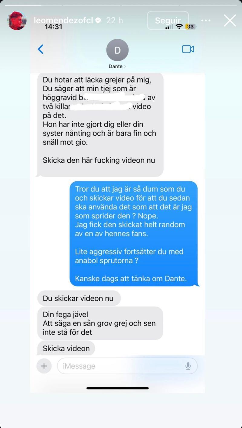 Historia de Leo Méndez | Instagram