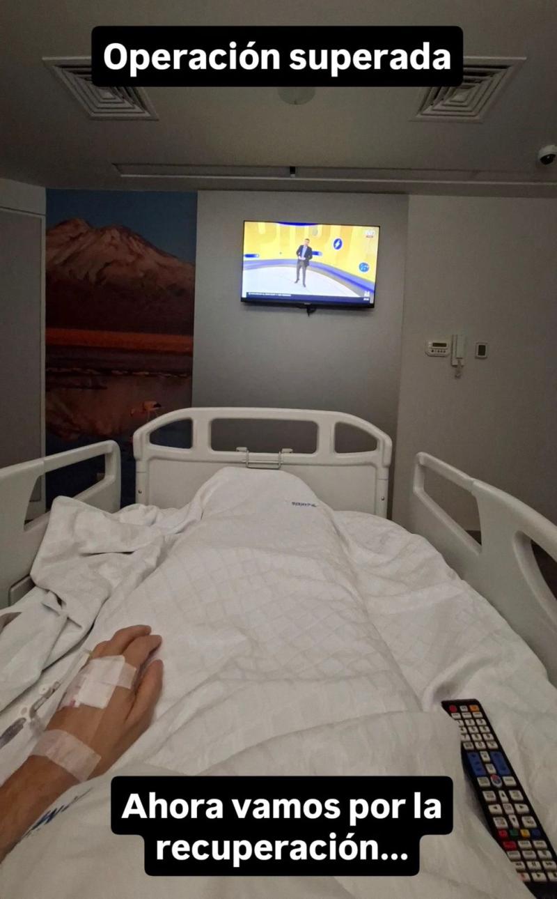 Fernando Tapia dando detalles de su operación - Instagram