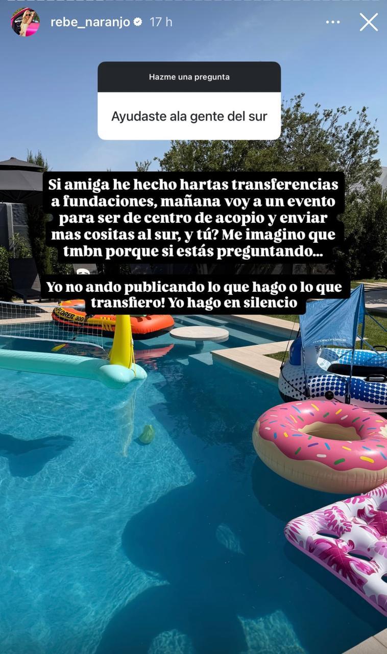 Rebeca Naranjo, pareja de Nano Calderón | Instagram