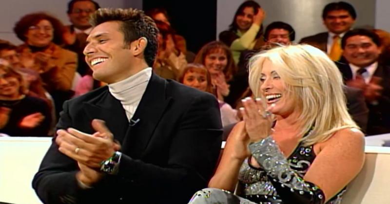 Yuri y Rodrigo Espinoza en Por fin es Lunes, 2002