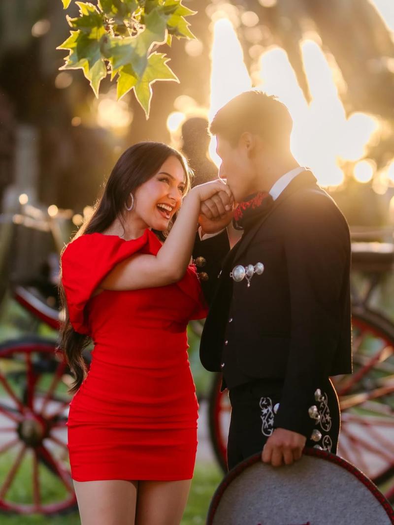 Alanys Lagos junto a Ignacio Ormazabal - Instagram