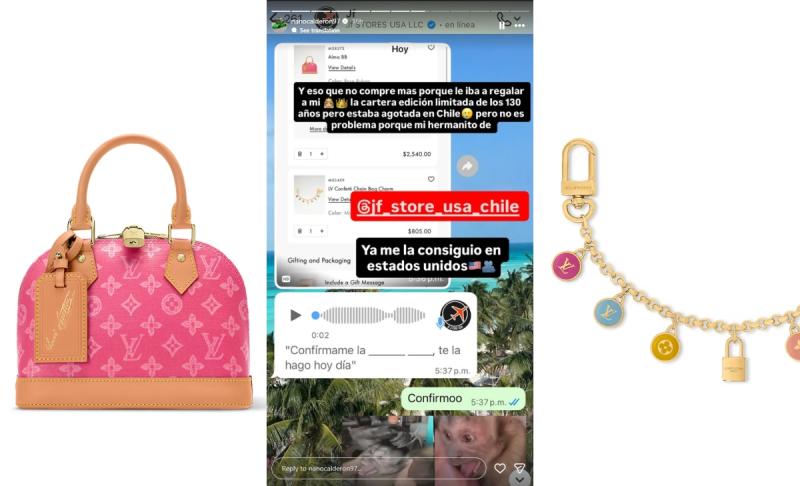 El exclusivo regalo que consiguió Nano Calderón para su pareja | Instagram