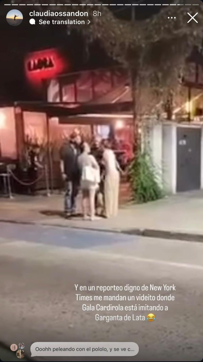 Gala Caldirola | Instagram- Claudia Ossandón