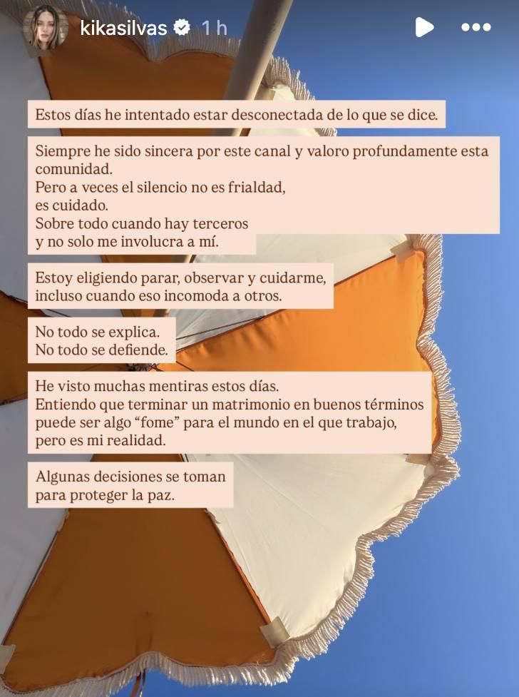 Kika Silva entrega detalles sobre su quiebre matrimonial con Gonzalo Valenzuela | Instagram