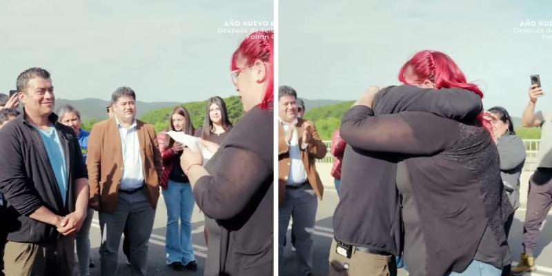 Pancho Saavedra fue testigo de pedida de matrimonio. Créditos: Canal 13