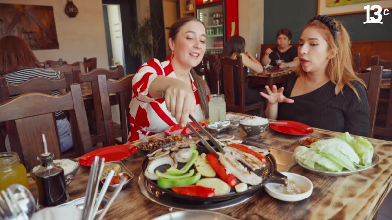 Cami Chef prueba parrilla coreana: Canal 13