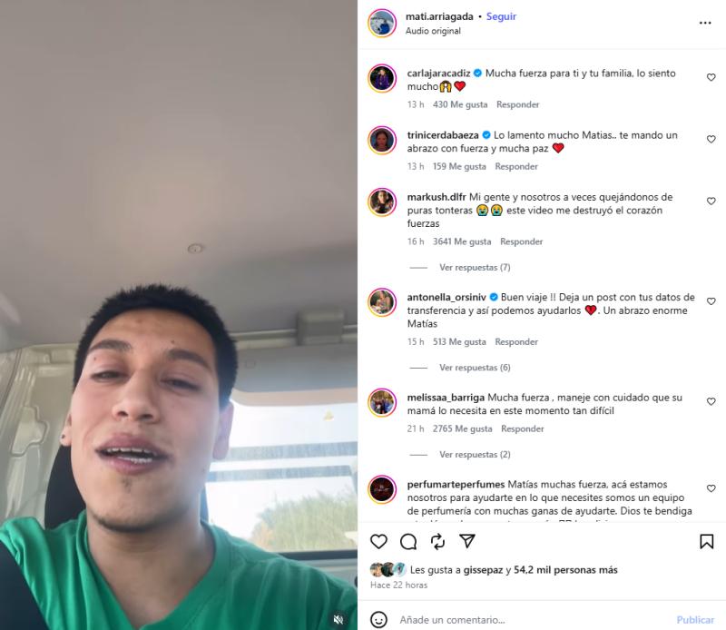 Matías Arriagada | Instagram