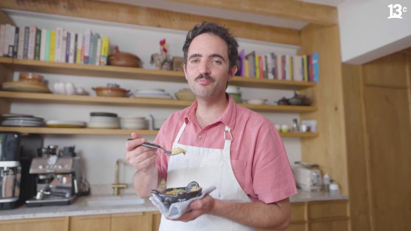 Matías Arteaga en El Ingrediente Pacífico. Créditos: 13C