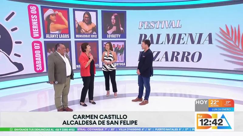 Festival Palmenia Pizarro 2026 | Tu Día