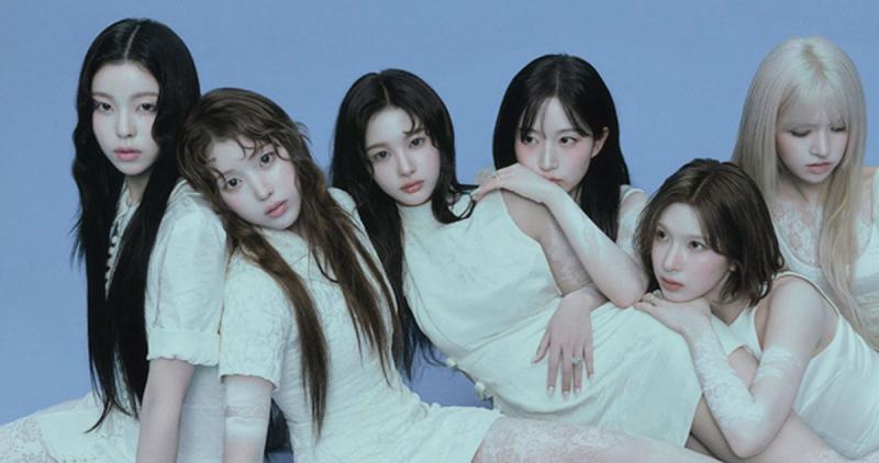 El primer álbum de larga duración de NMIXX, Blue Valentine - X