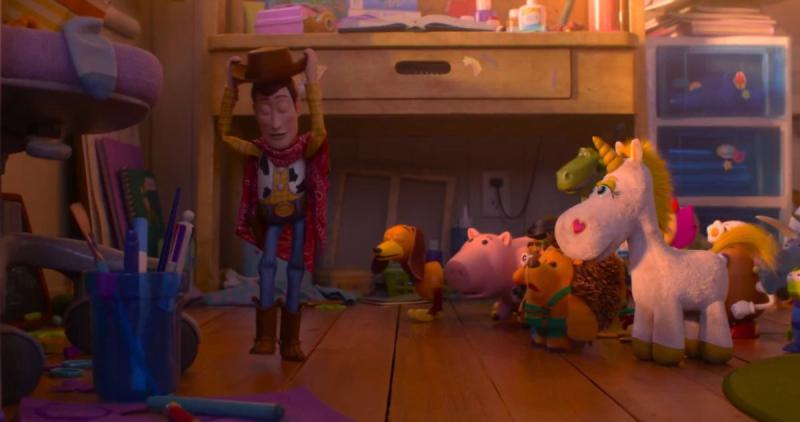 El reencuentro entre Woody y Buzz Lightyear