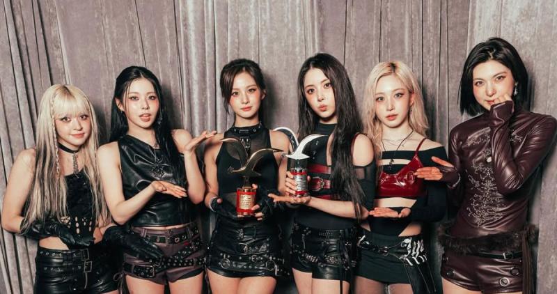 NMIXX con las dos gaviotas en Viña 2026 - Bizarro - Festival de Viña del Mar