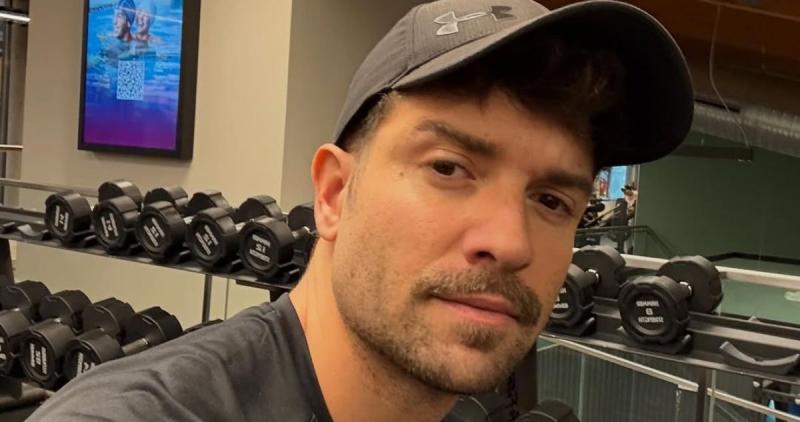 Pablo Alborán en preparación para el Tour