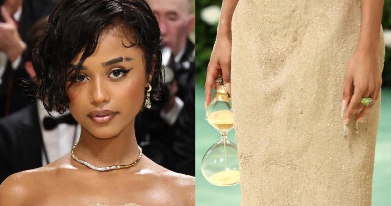 Tyla en la Met Gala 2024 -AFP