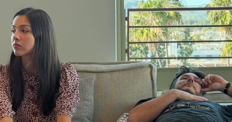 Dan Nigro y Olivia Rodrigo después de terminar de grabar